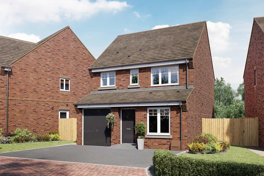 Artist impression of an Aldenham home