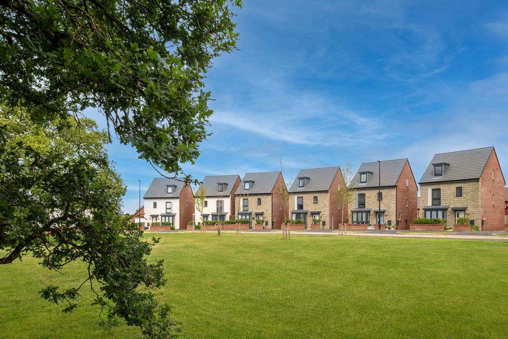 Street scene at Ladden Garden Village