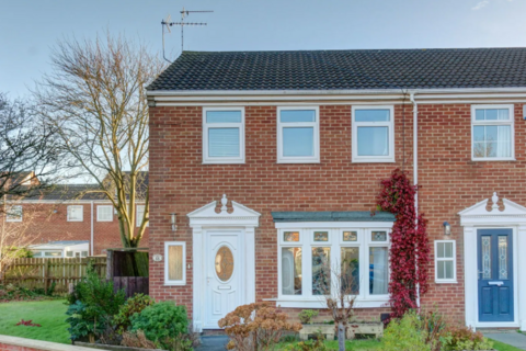 3 bedroom end of terrace house for sale, Bonchester Close, Bedlington NE22