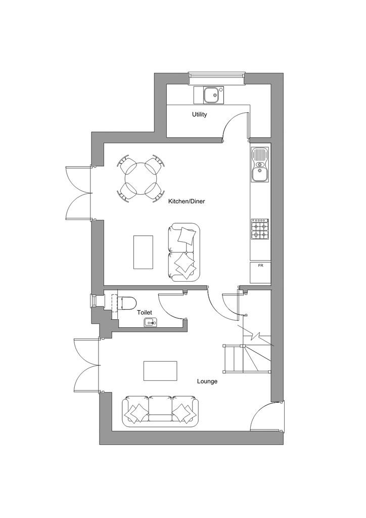 1 A Plimsoll Ave - Ground floor plan1