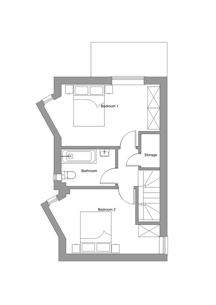 1 A Plimsoll Ave - First floor plan1