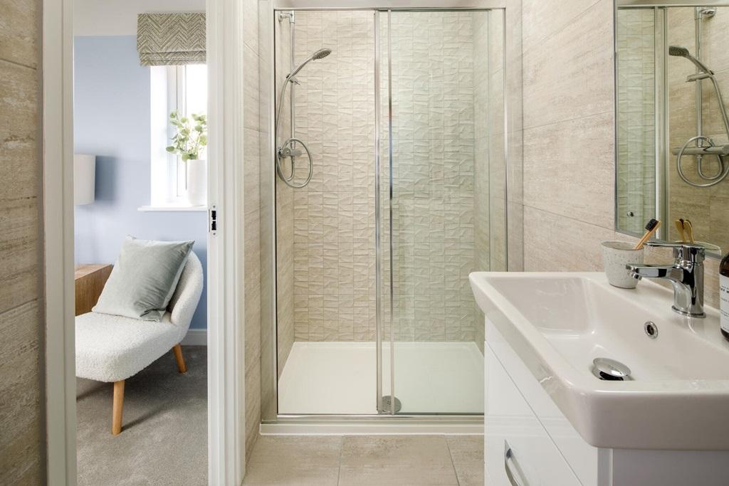 Handy ensuite shower room to bedroom 1