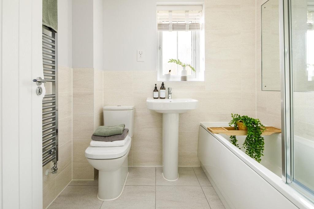 Energy efficient family bathroom