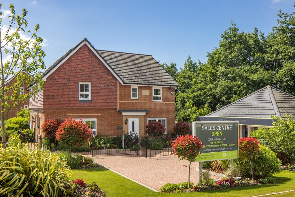 External shot of the ellerton show home