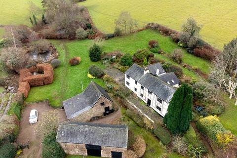 5 bedroom detached house for sale, Hope Mansell with Land & Barns