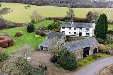 5 bedroom detached house for sale, Hope Mansell with Land & Barns