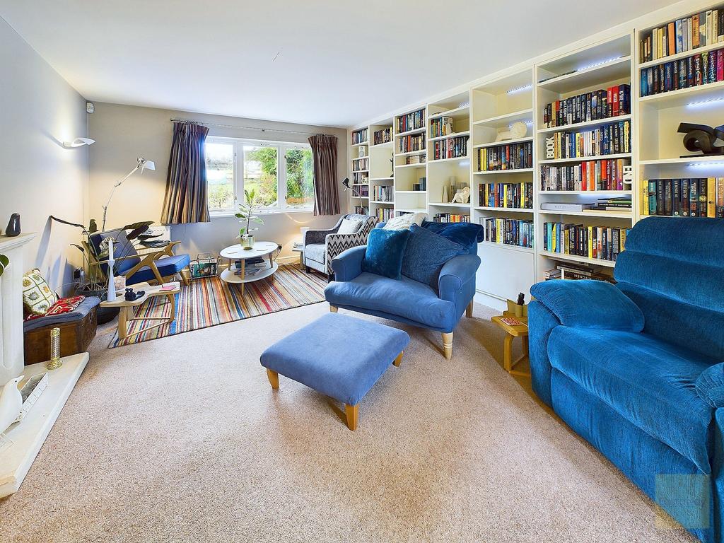 Living room with view to rear garden