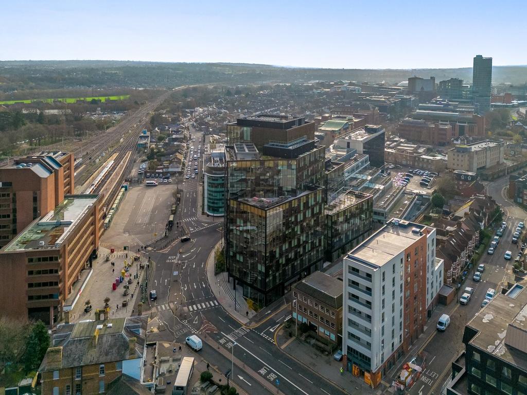 Aerial View of Junction Court