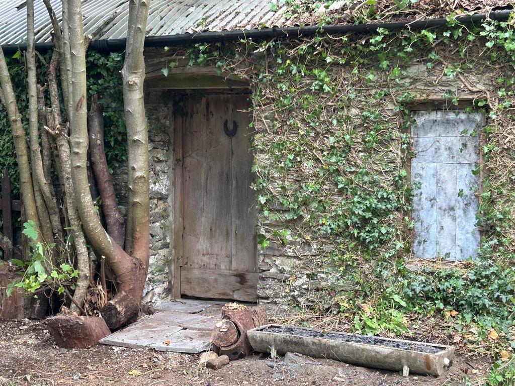 Side of garage