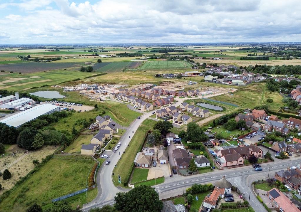 Drone Shot Harriers Croft