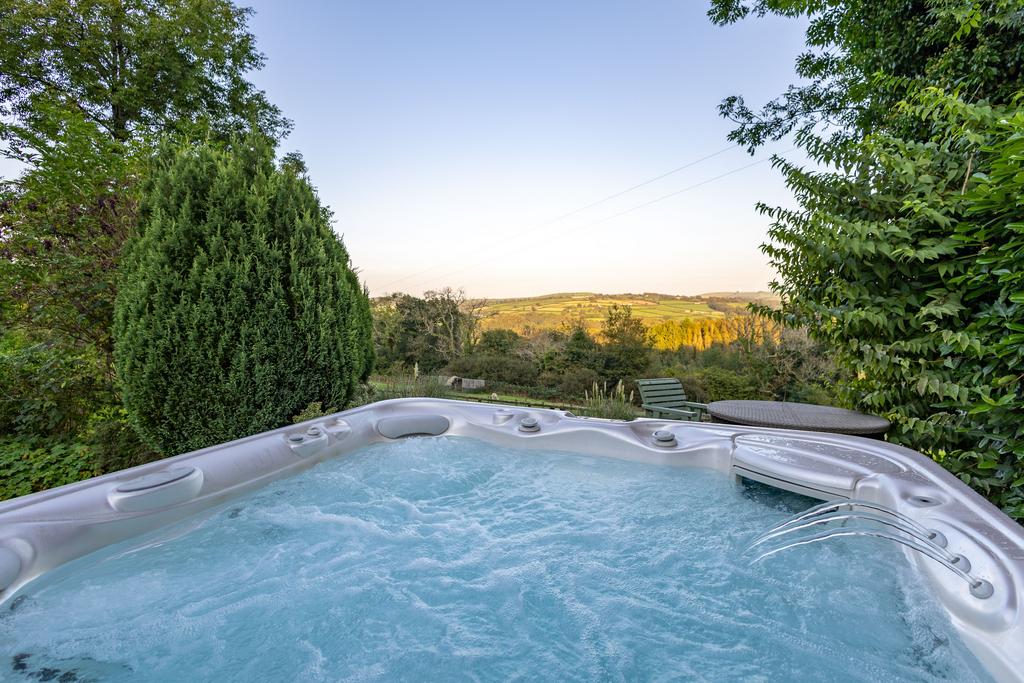 Farmhouse Hot Tub View