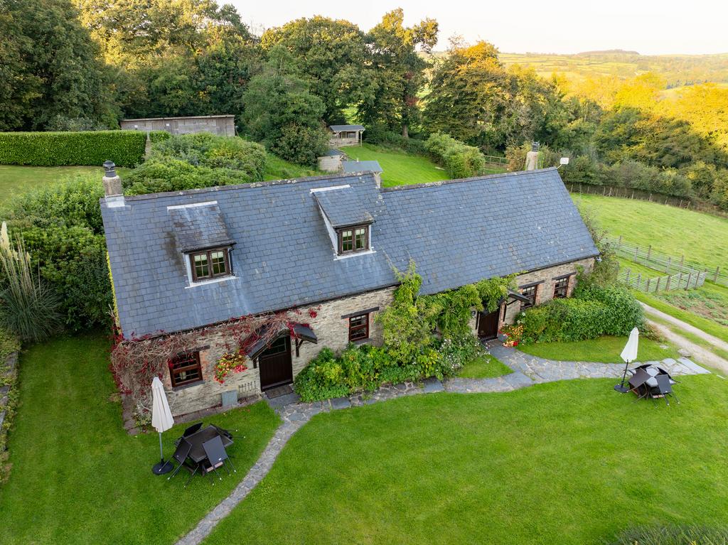 Drone View Heather and Tansy