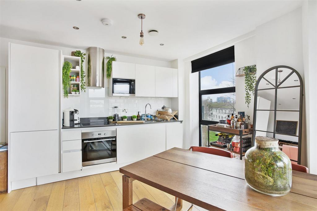 Reception/Kitchen/Dining Area