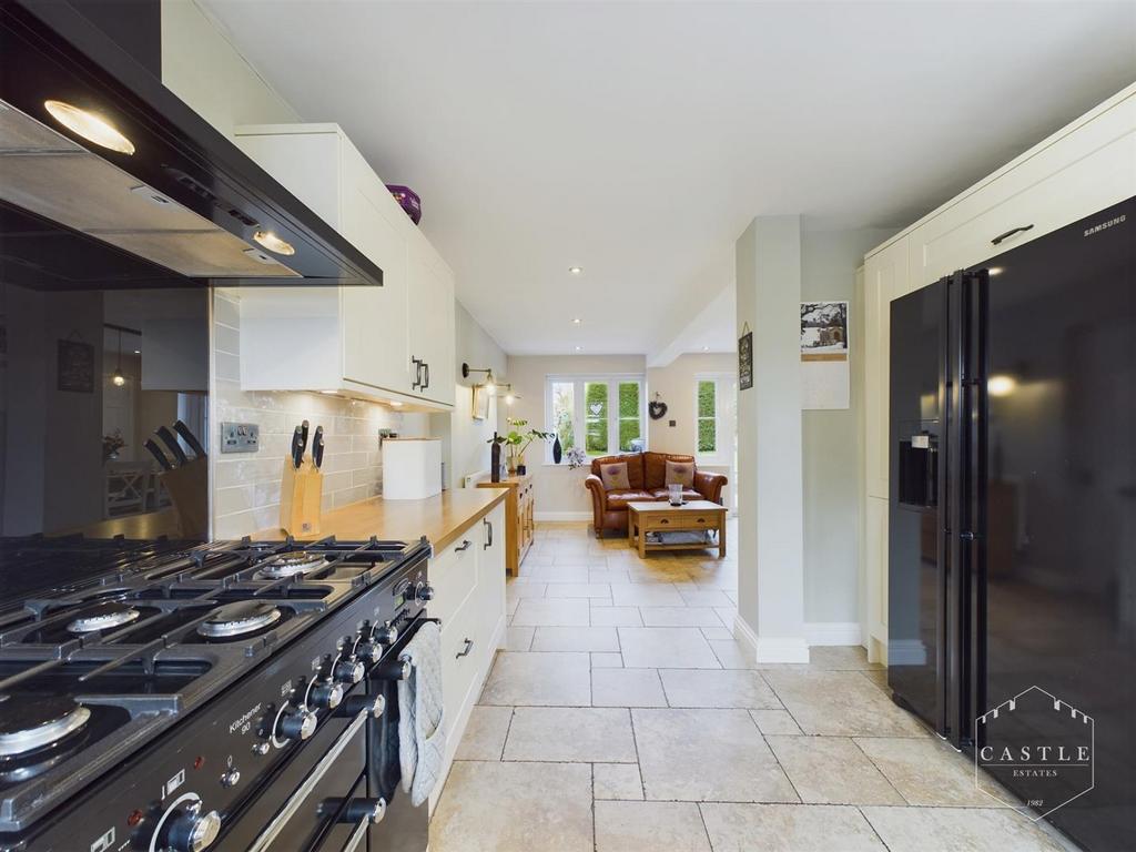 Open plan living kitchen   kitchen area