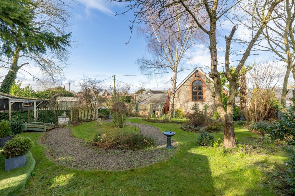 Rear garden