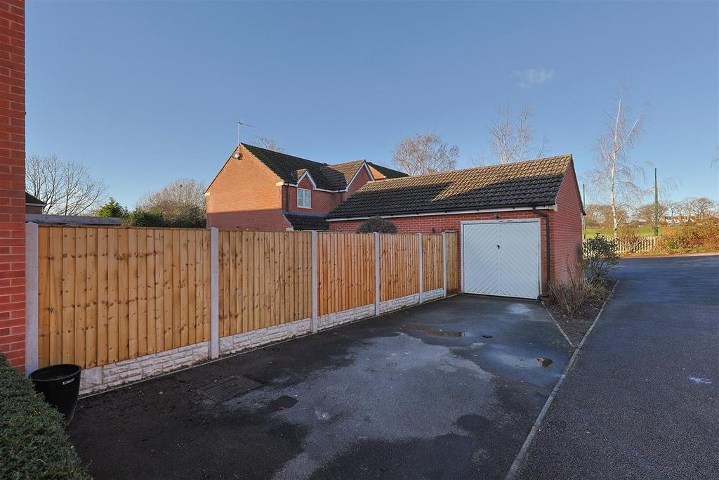 Driveway and Garage