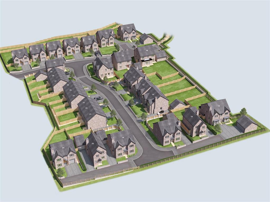 Site Plan inc Plot Numbers