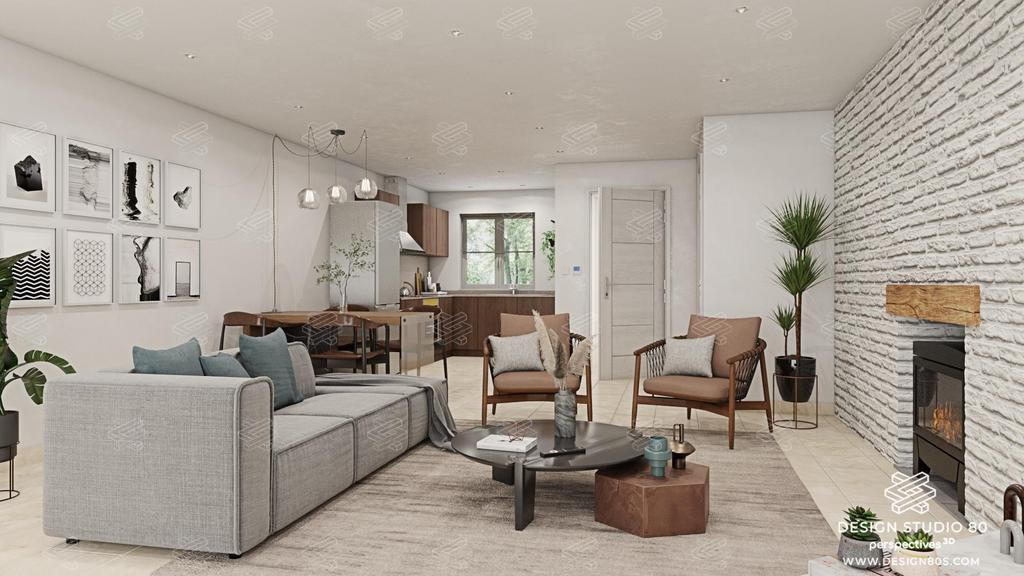 Sycamore   Living Area CGI