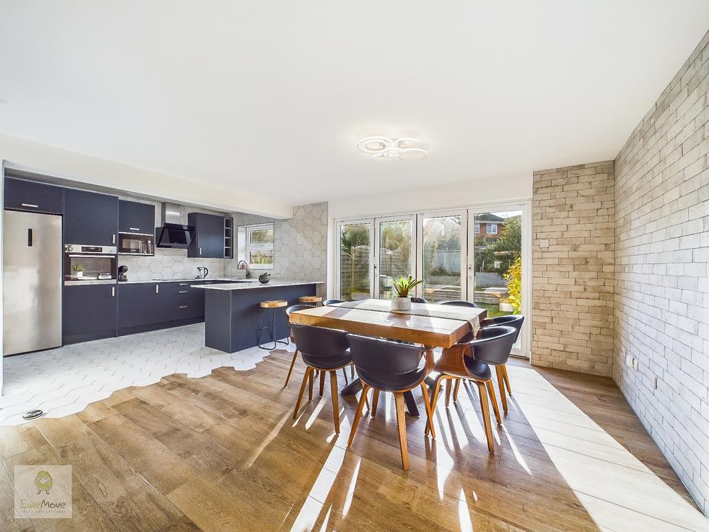 Family Area Into Kitchen