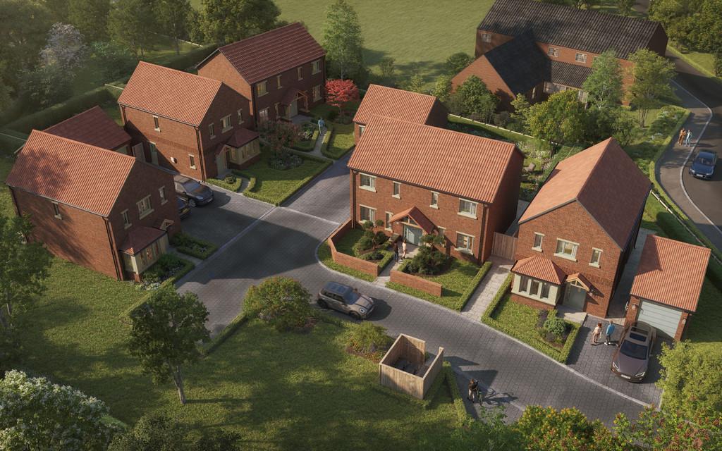 Scorton FINAL Aerial View Stags Way