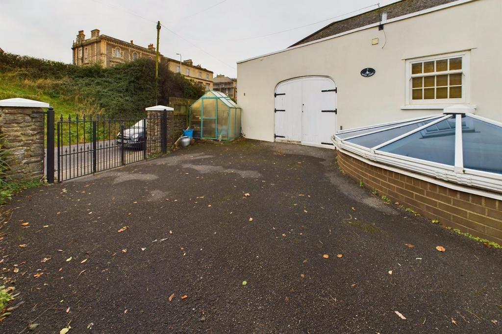 Driveway and Garage