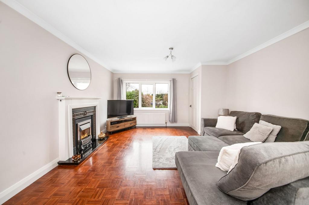 Open plan living dining room