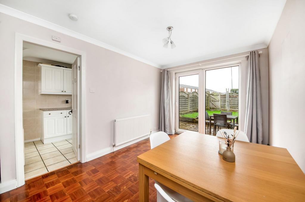 Open plan living dining room