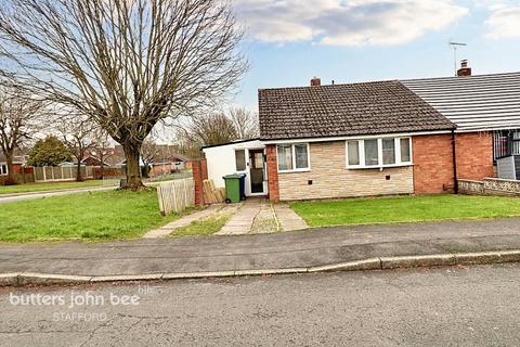 2 bedroom semi-detached bungalow for sale, Downfield Grove, Stafford