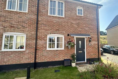 2 bedroom end of terrace house for sale, Badger Close, Ipswich IP6