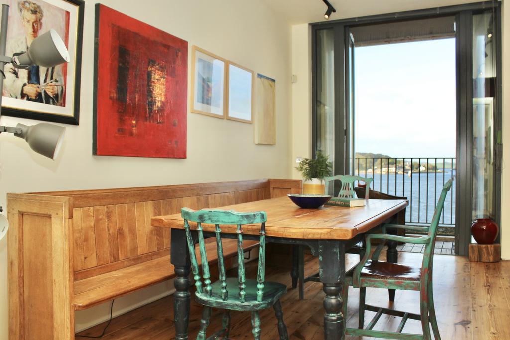 Dining Area with Balcony Views