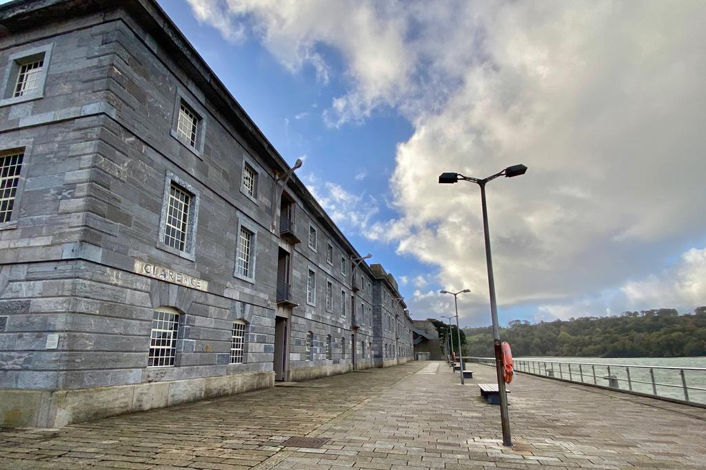 Rear of Clarence Building with Promenade