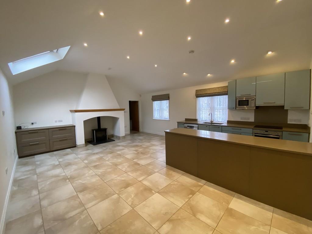 Open plan kitchen