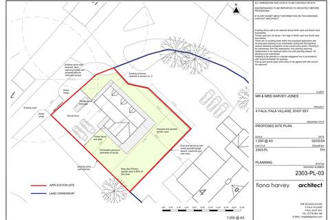 Plot for sale, Fala Village, Pathhead, Midlothian, EH37