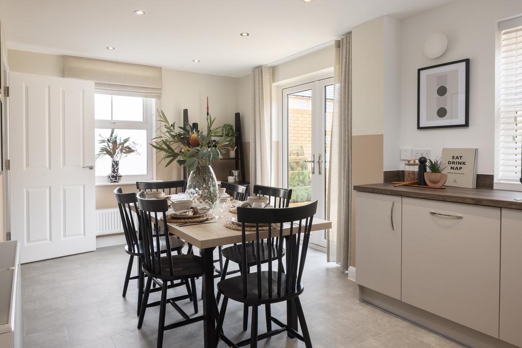 Internal shot of the dining area in the hadley...