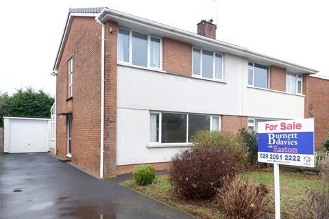 3 bedroom semi-detached house for sale, Harlech Drive, Dinas Powys, Vale of Glamorgan. CF64 4NZ