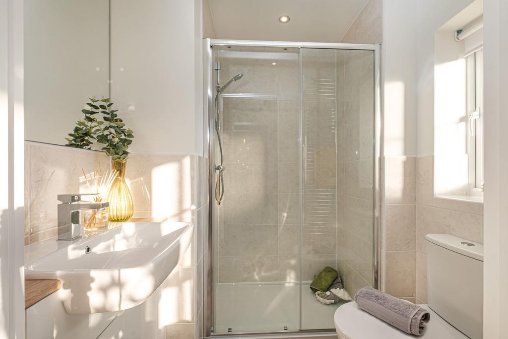 En suite interior of our 4 bed Alnmouth home