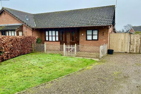 2 bedroom semi-detached bungalow to rent, Foxleigh Grove, Wem, Shrewsbury