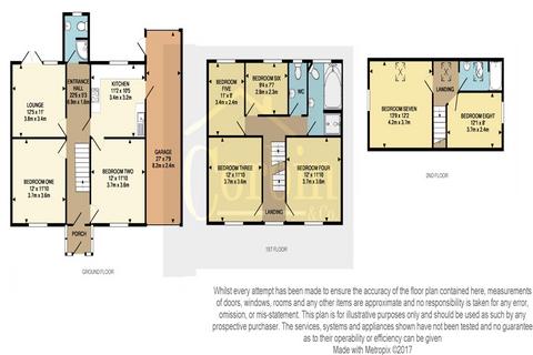 8 bedroom detached house to rent, Canford Road, Bournemouth, Dorset