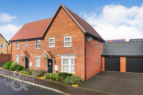 3 bedroom semi-detached house for sale, Framingham Crescent, Poringland, Norwich