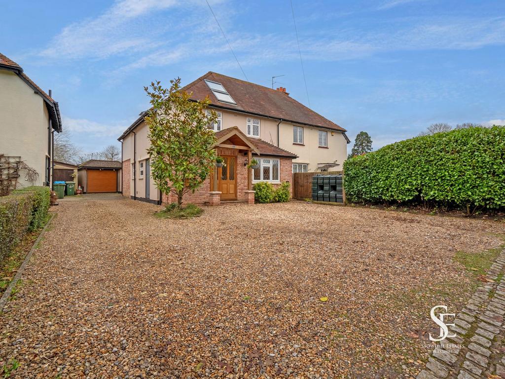 Driveway to detached garage