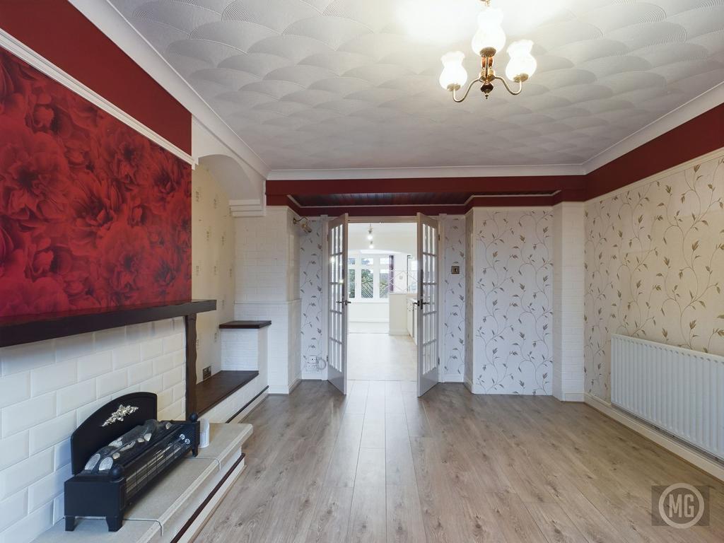 Living Room leading into Kitchen/Diner