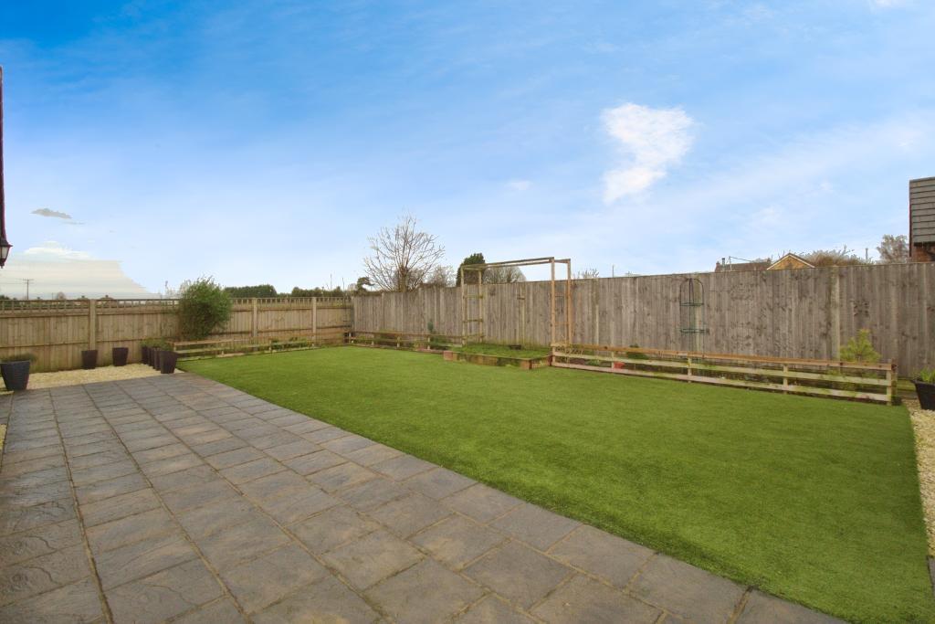 Rear garden