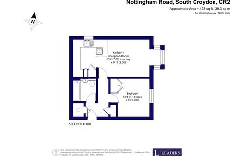 1 bedroom apartment for sale, Nottingham Road, South Croydon