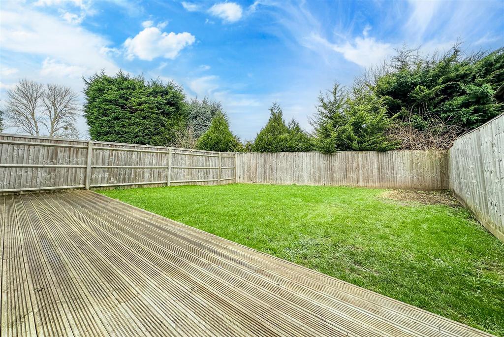 Rear garden