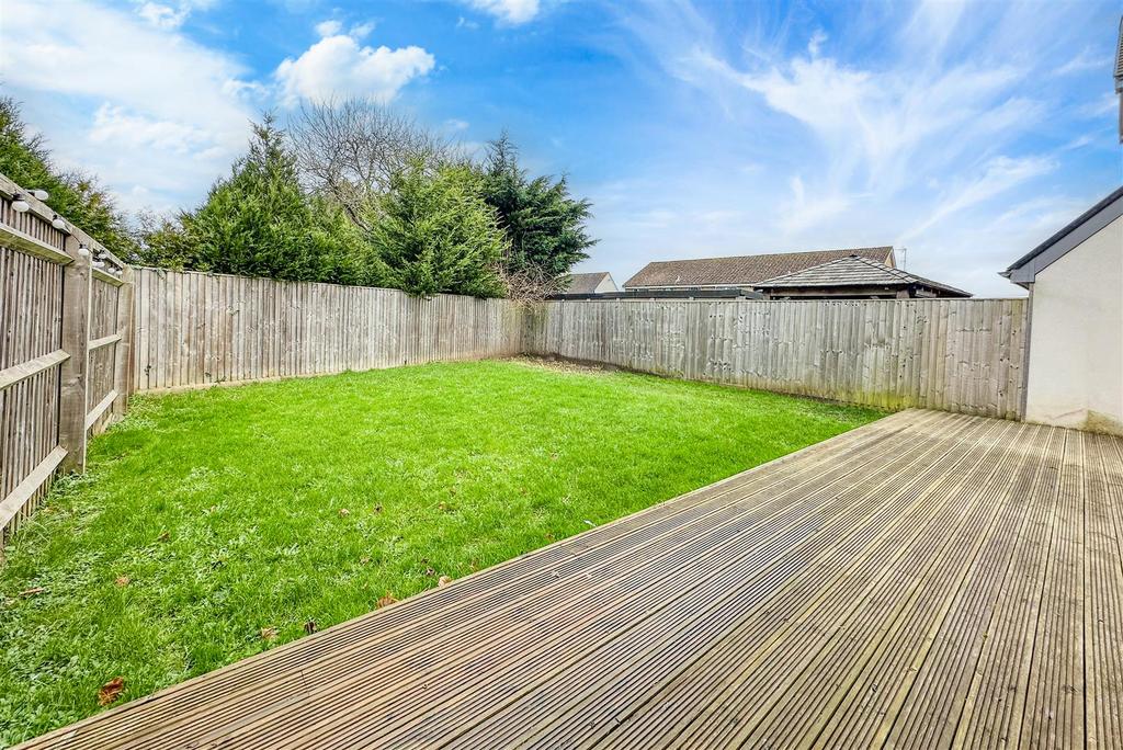 Rear garden