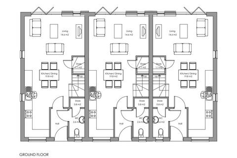 2 bedroom end of terrace house for sale, Silver Street, Coningsby