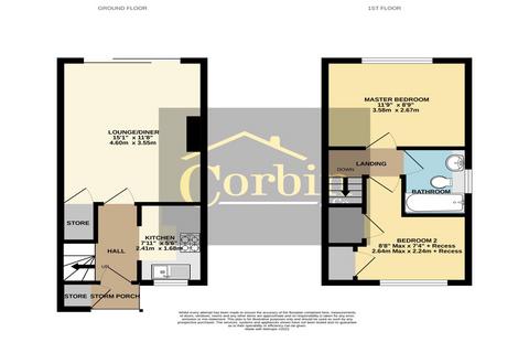 2 bedroom house to rent, Trent Way, Ferndown, Dorset