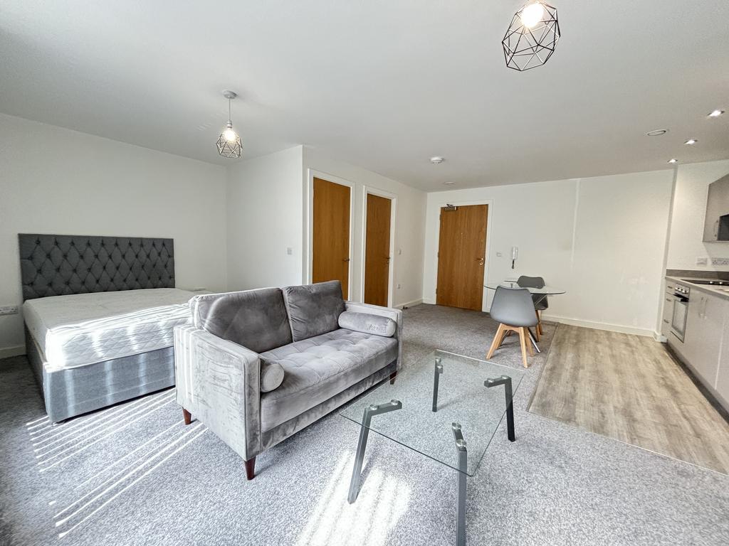 Larger than average studio apartment on the 6th f