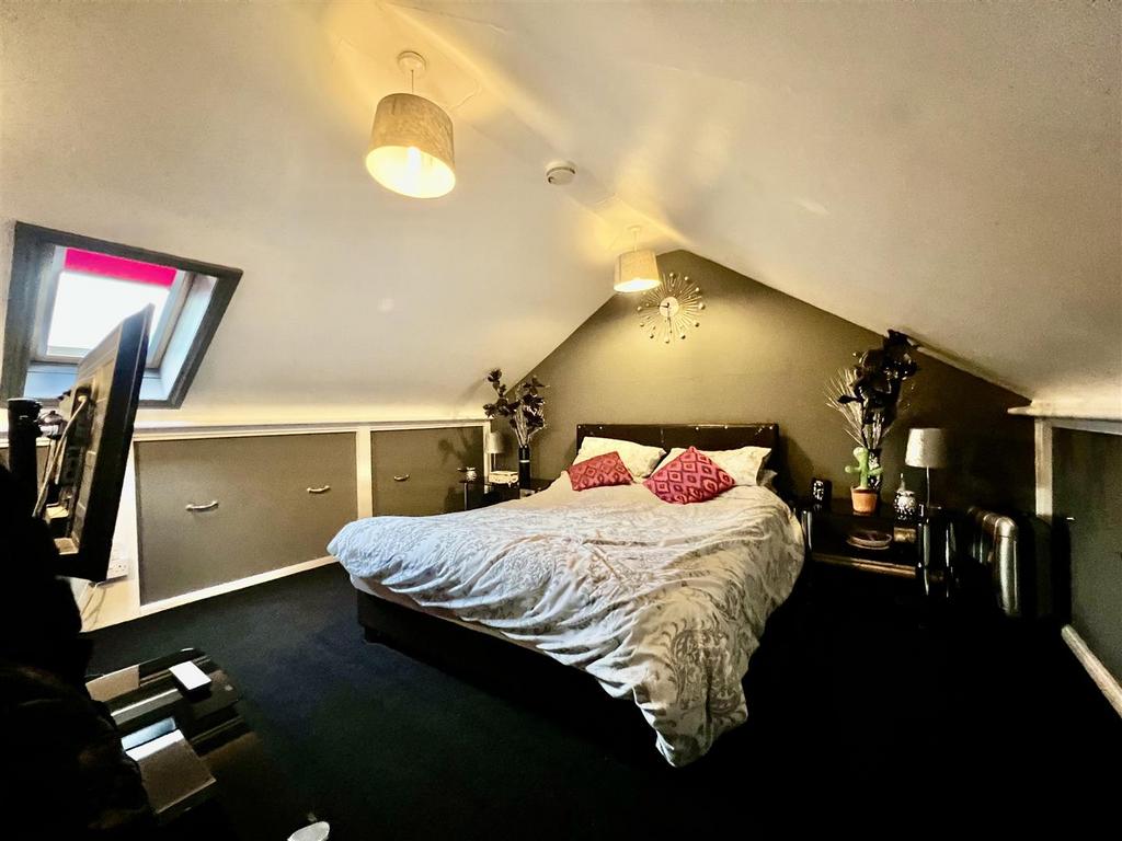 Second floor attic space