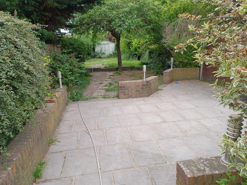 Rear garden